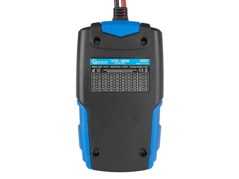 Tester - miernik LCD do sprawdzania akumulatorów 12/24V 3Ah-200Ah (30)