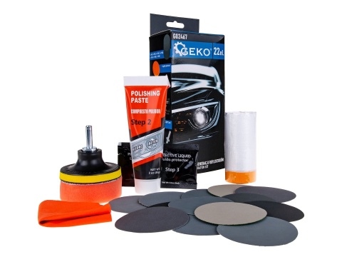 Zestaw do regeneracji reflektorów na wiertarkę 22el. (35)