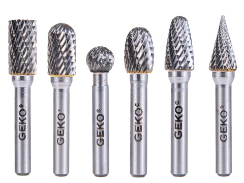 Zestaw frezów trzpieniowych do metalu 6mm 6el. (20/40)