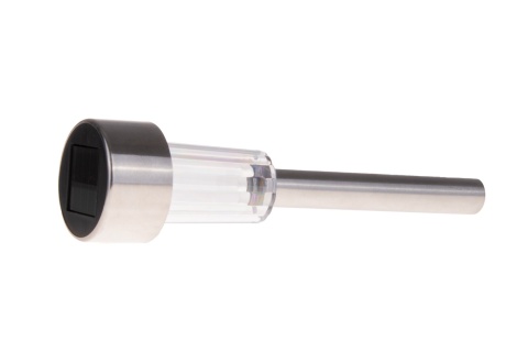 Lampa solarna ogrodowa gruntowa wbijana 4,5x4,5cmx30cm (10/300)