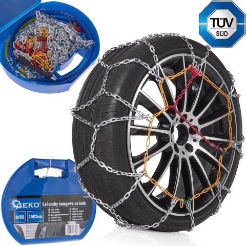 Łańcuchy śniegowe na koła KN110 3.5/12mm (5)