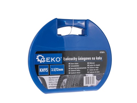 Łańcuchy śniegowe na koła KN95 3.5/12mm (5)