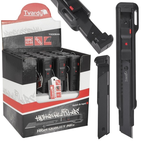 Nożyk do tapet 100x18x0.5mm EASYGRIP SK2H - kartonik wystawowy (24/144)