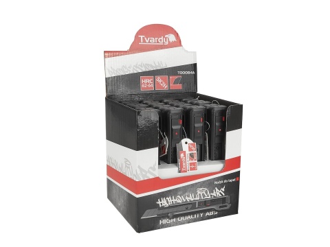 Nożyk do tapet 100x18x0.5mm EASYGRIP SK2H - kartonik wystawowy (24/144)