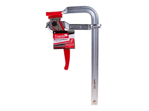 Ścisk zapadkowy kuty typu F 200x100mm (20)