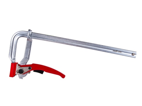 Ścisk zapadkowy kuty typu F 300x100mm (20)