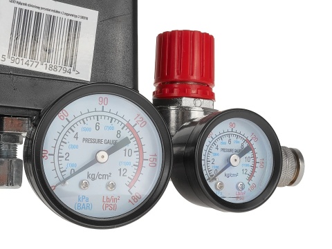 Wyłącznik ciśnieniowy presostat reduktor z 2 zegarami typ 2 (50)