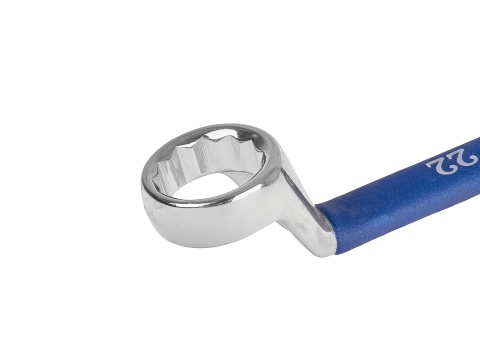 Klucze oczkowe polerowane z gumowym uchwytem AntiSlip 6-32mm 12el. CRV (4)