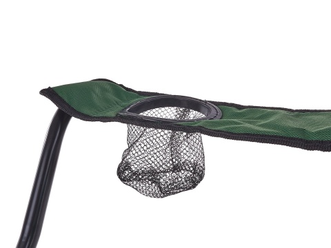 Krzesło składane turystyczne + pokrowiec (zielone) (10)