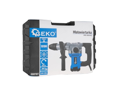 Młotowiertarka - młot udarowy 1010W 4J SDS+ /walizka/ (3)