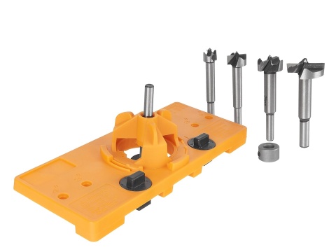 Szablon do wiercenia otworów pod zawiasy + frezy 15-35mm (20)