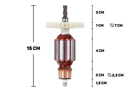 Wirnik do młotowiertarki G80707 (1)