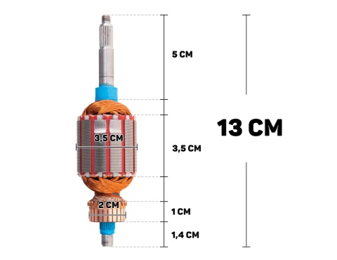 Wirnik do szlifierki oscylacyjnej mimośrodowej 3w1 230V (1)