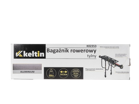 Bagażnik rowerowy tylny aluminiowy 50kg (18)