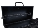 Grill węglowy typu beczka z pokrywą - ruszt 71x35cm (1)