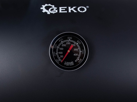 Grill węglowy typu beczka z pokrywą - ruszt 71x35cm (1)