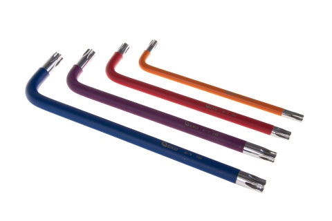 Klucze torx kolorowe T10-T50 9el. CrV (6/48)