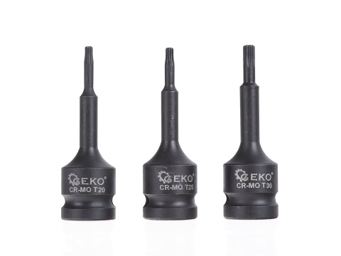 Kpl. kluczy udarowych torx 9szt. T20-T70 CR-MO (15)