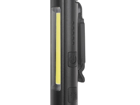 Lampa warsztatowa inspekcyjna z magnesem LED COB 5W + 3W UV laser 800mAh 400lm IP44 (100)