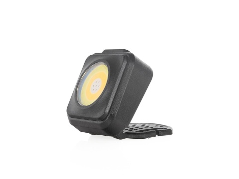 Latarka czołowa wstrząsoodporna z odblaskiem LED COB 3W 500mAh 500lm IP44 (240)