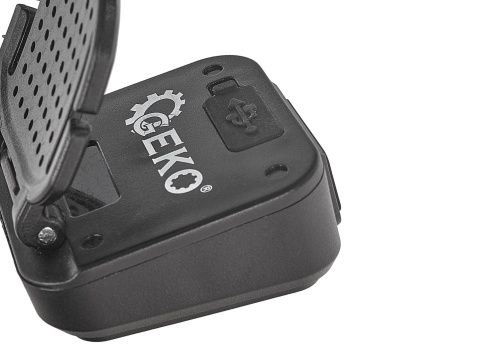 Latarka czołowa wstrząsoodporna z odblaskiem LED COB 3W 500mAh 500lm IP44 (240)