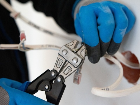 Nożyce do cięcia drutu 210mm CrV (6/48)