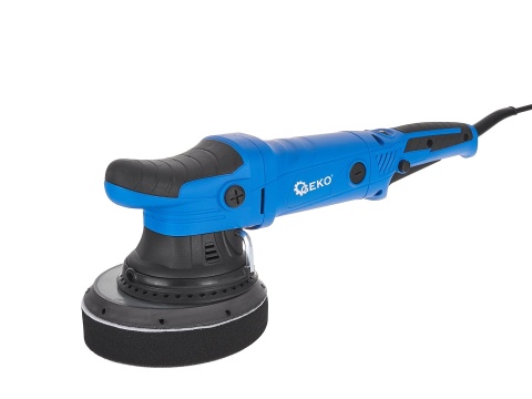 Polerka samochodowa DUAL ACTION z regulacją 150mm GEKO PREMIUM + zestaw 4 gąbek (4)