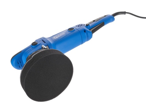 Polerka samochodowa DUAL ACTION z regulacją 150mm GEKO PREMIUM + zestaw 4 gąbek (4)