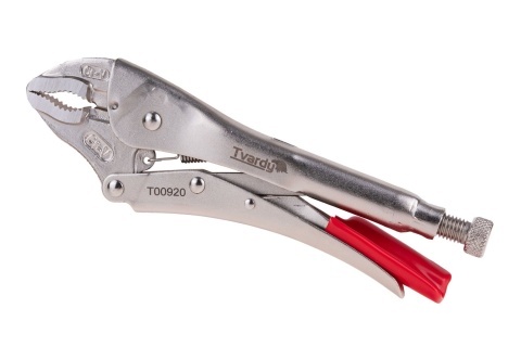 Szczypce zaciskowe morse'a - okrągłe szczęki - 250mm CrV (6/48)