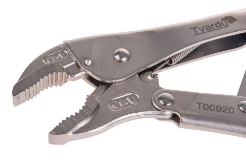 Szczypce zaciskowe morse'a - okrągłe szczęki - 250mm CrV (6/48)