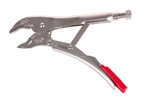 Szczypce zaciskowe morse'a - okrągłe szczęki - 250mm CrV (6/48)