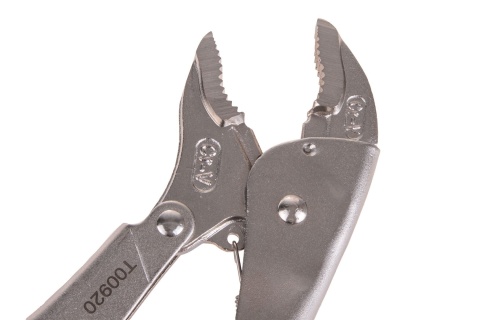 Szczypce zaciskowe morse'a - okrągłe szczęki - 250mm CrV (6/48)