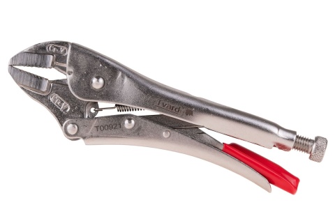 Szczypce zaciskowe morse'a - proste szczęki - 250mm CrV (6/48)