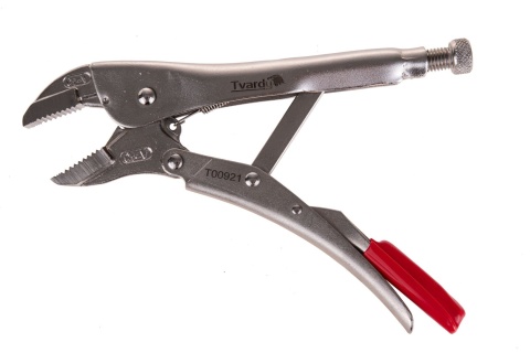 Szczypce zaciskowe morse'a - proste szczęki - 250mm CrV (6/48)