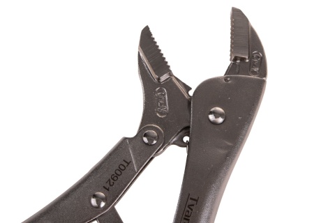 Szczypce zaciskowe morse'a - proste szczęki - 250mm CrV (6/48)