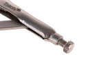 Szczypce zaciskowe morse'a - proste wydłużone szczęki - 225mm CrV (6/48)