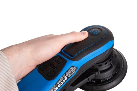 Szlifierka mimośrodowa bezszczotkowa 150mm 350W z regulacją prędkości (6)