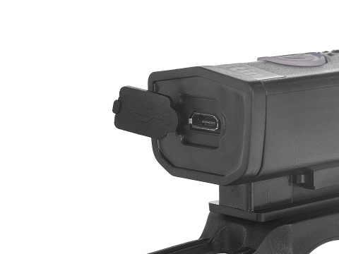 Wodoodporna lampka rowerowa USB IP54 - zestaw przód + tył (120)