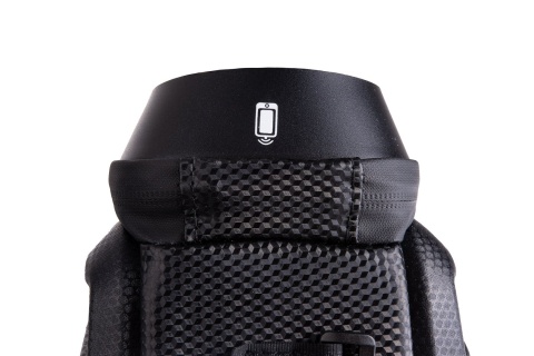 Wodoodporna torba - sakwa rowerowa na rzep z uchwytem na telefon (40)