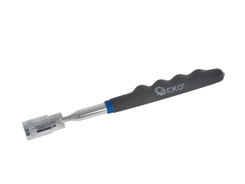 Chwytak magnetyczny teleskopowy+ LED 80cm - kartonik wystawowy (12/48)