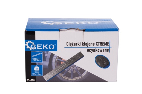 Ciężarki klejone XTREME ocynkowane 12x5g - zestaw 100 pasków (6kg) (4)
