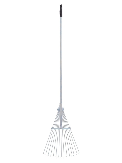 Grabie wachlarzowe regulowane metalowe z trzonkiem (6)