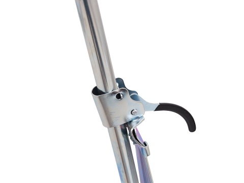 Grabie wachlarzowe regulowane metalowe z trzonkiem (6)