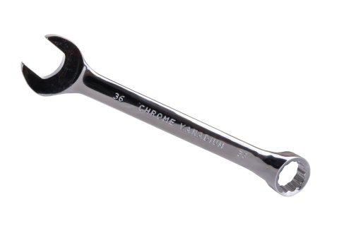 Klucze płasko-oczkowe polerowane 6-36mm 25el. CRV (4)