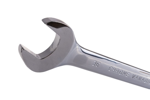 Klucze płasko-oczkowe polerowane 6-36mm 25el. CRV (4)