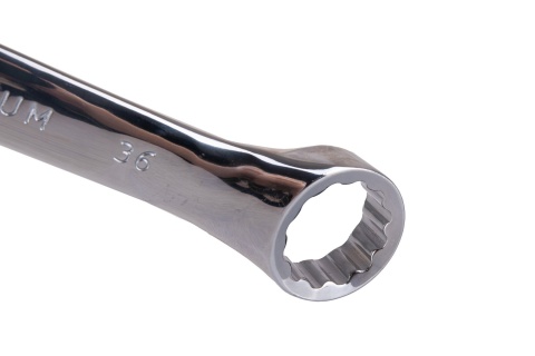 Klucze płasko-oczkowe polerowane 6-36mm 25el. CRV (4)