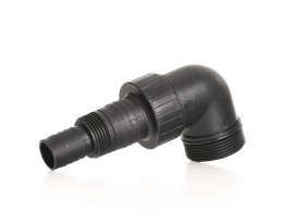 Kolano-króciec do pompy plastik 1