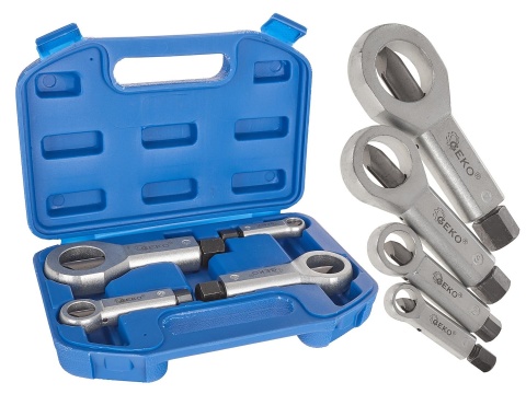 Kpl. przecinaków do nakrętek 4szt 9-27mm (10)