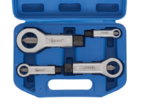 Kpl. przecinaków do nakrętek 4szt 9-27mm (10)