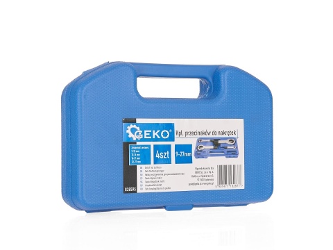 Kpl. przecinaków do nakrętek 4szt 9-27mm (10)